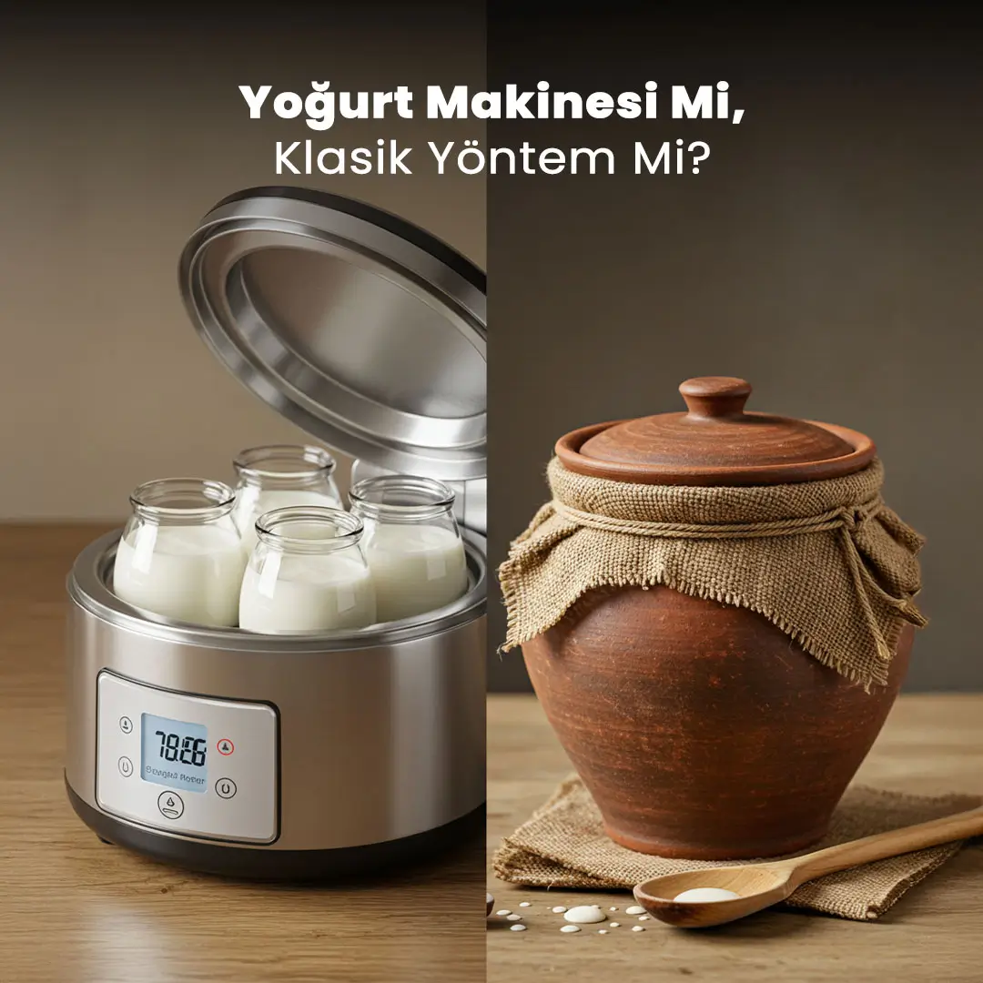 Yoğurt Makinesi mi, Klasik Yöntem mi?