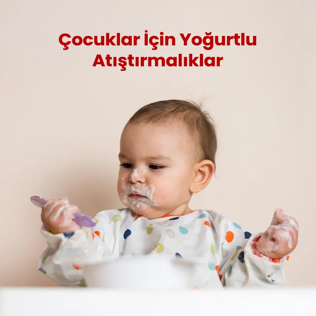 Çocuklar İçin Yoğurtlu Atıştırmalıklar