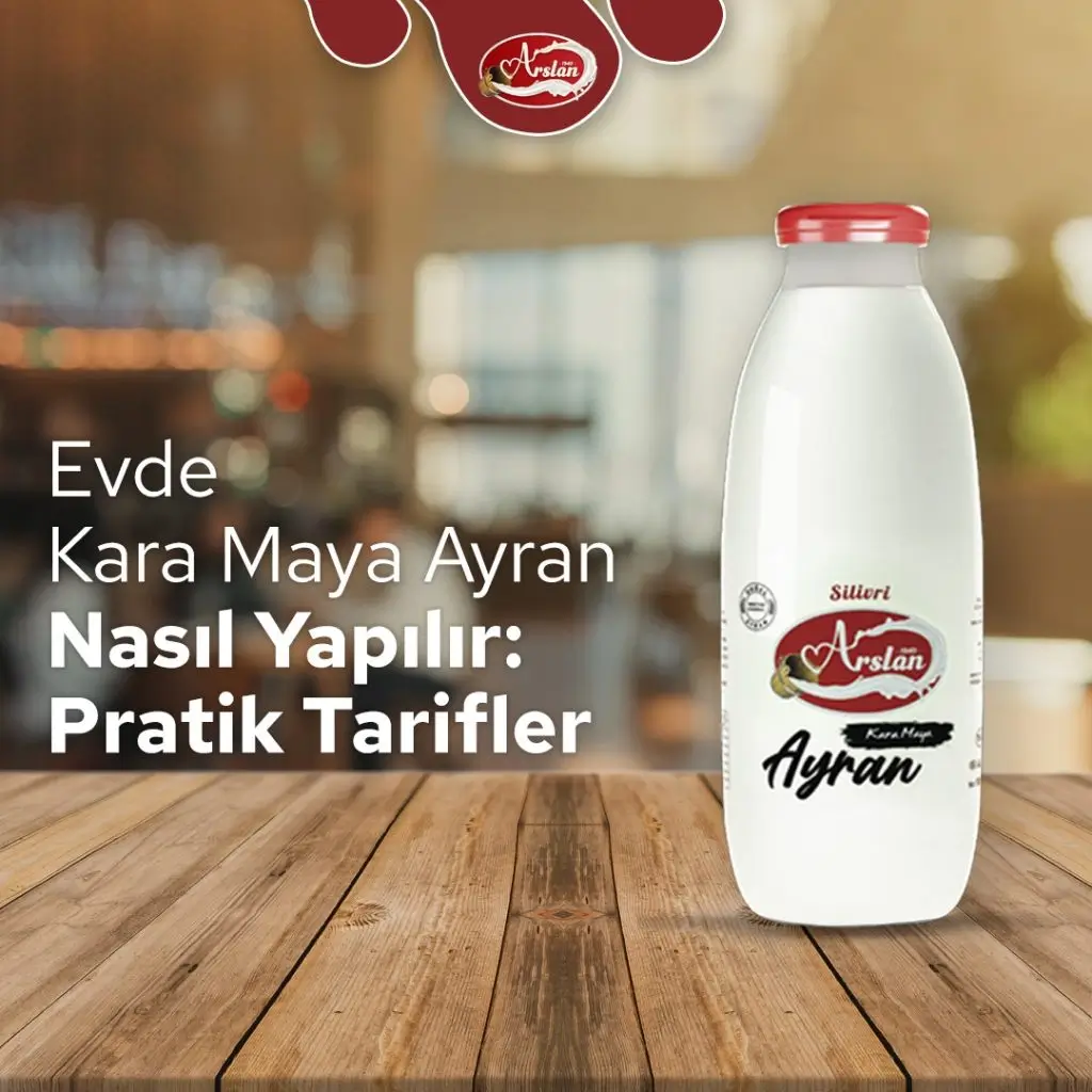 Evde Kara Maya Ayran Nasıl Yapılır: Pratik Tarifler