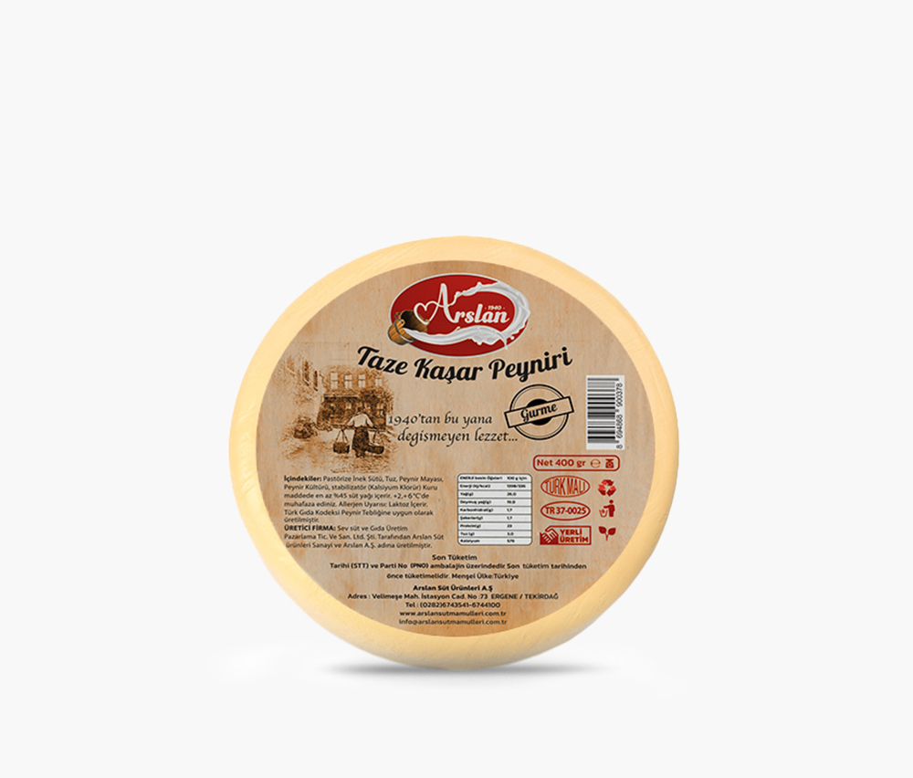 Gurme Kaşar Peyniri 400g
