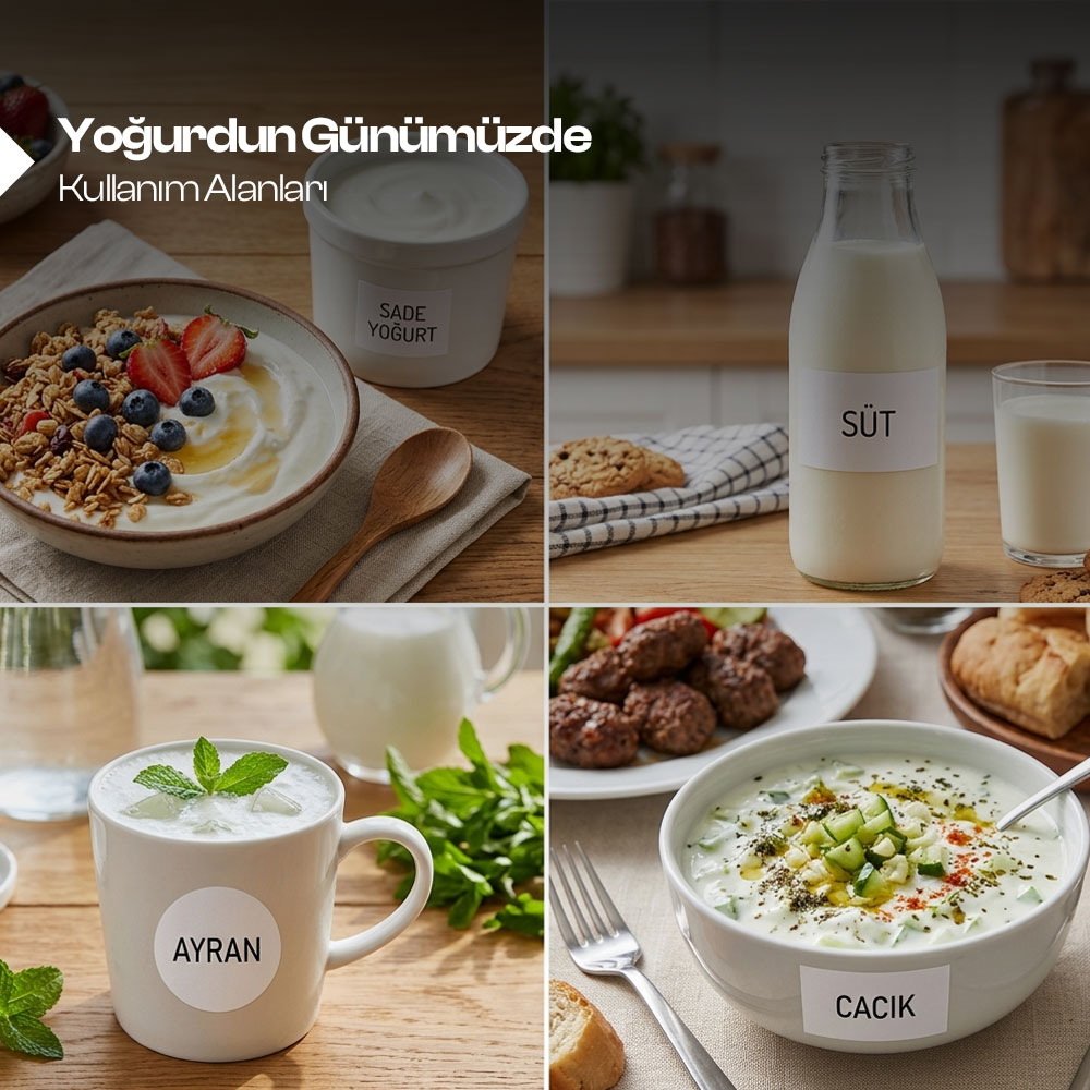 Yoğurdun Günümüzde Kullanım Alanları 