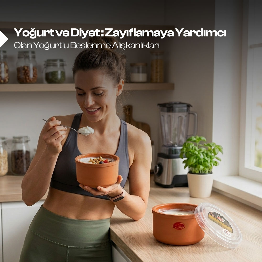 Yoğurt ve Diyet: Zayıflamaya Yardımcı Olan Yoğurtlu Beslenme Alışkanlıkları 