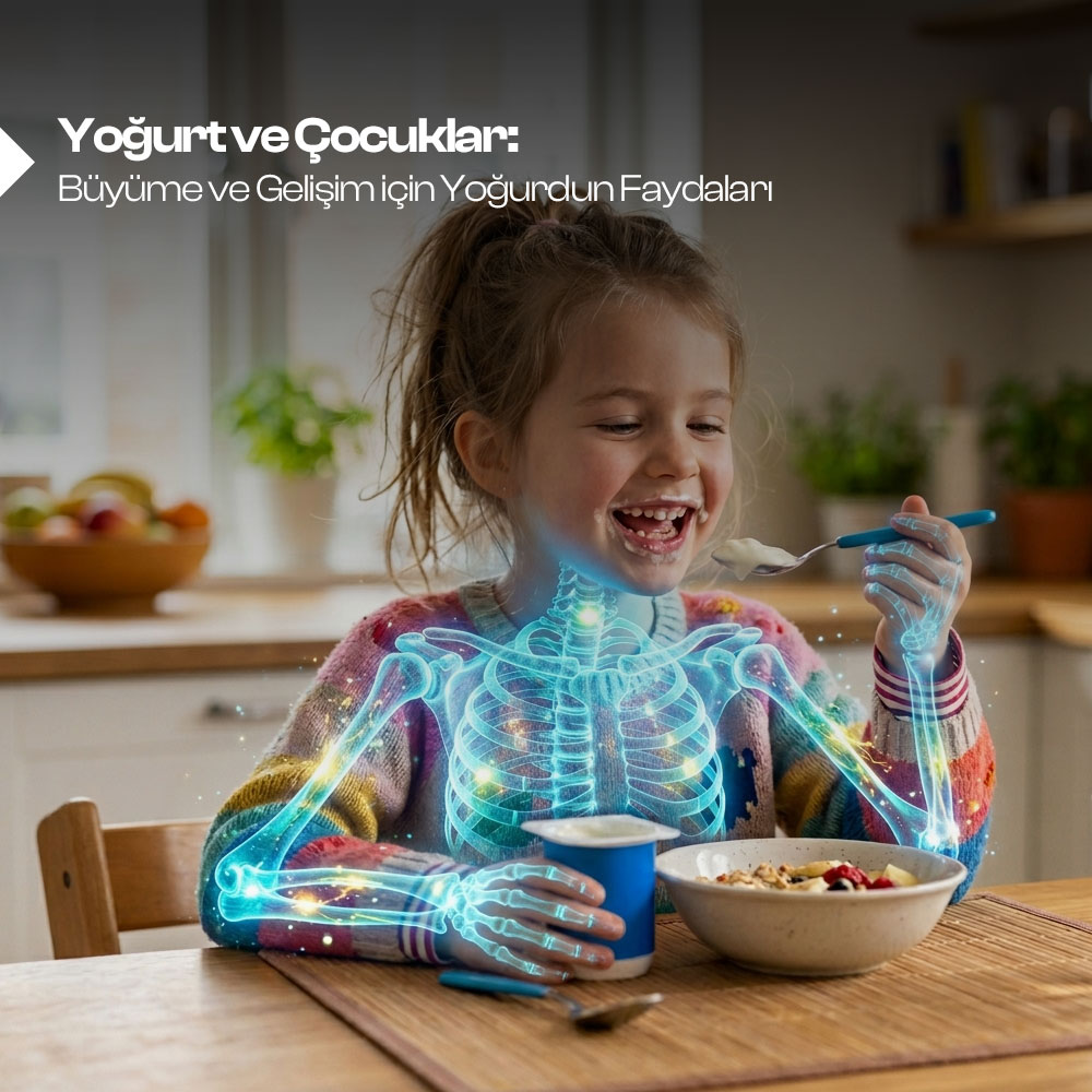 Yoğurt ve Çocuklar: Büyüme ve Gelişim İçin Yoğurdun Faydaları 