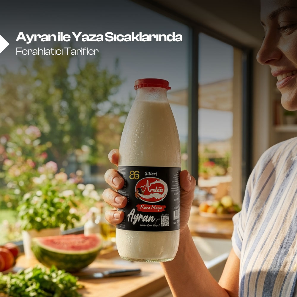 Ayran ile Yaz Sıcaklarında Ferahlatıcı Tarifler 