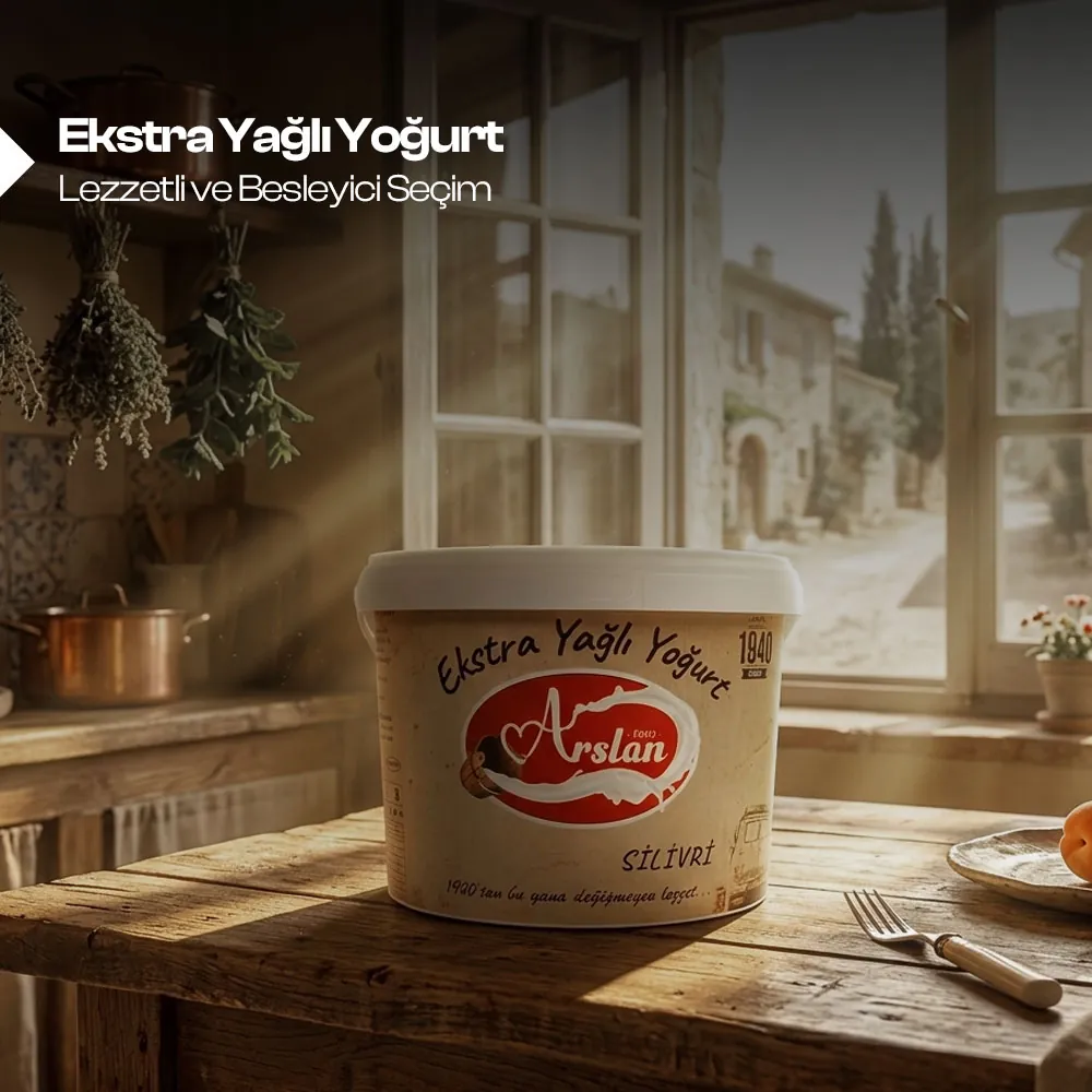 Ekstra Yağlı Yoğurt Lezzetli ve Besleyici Seçim 
