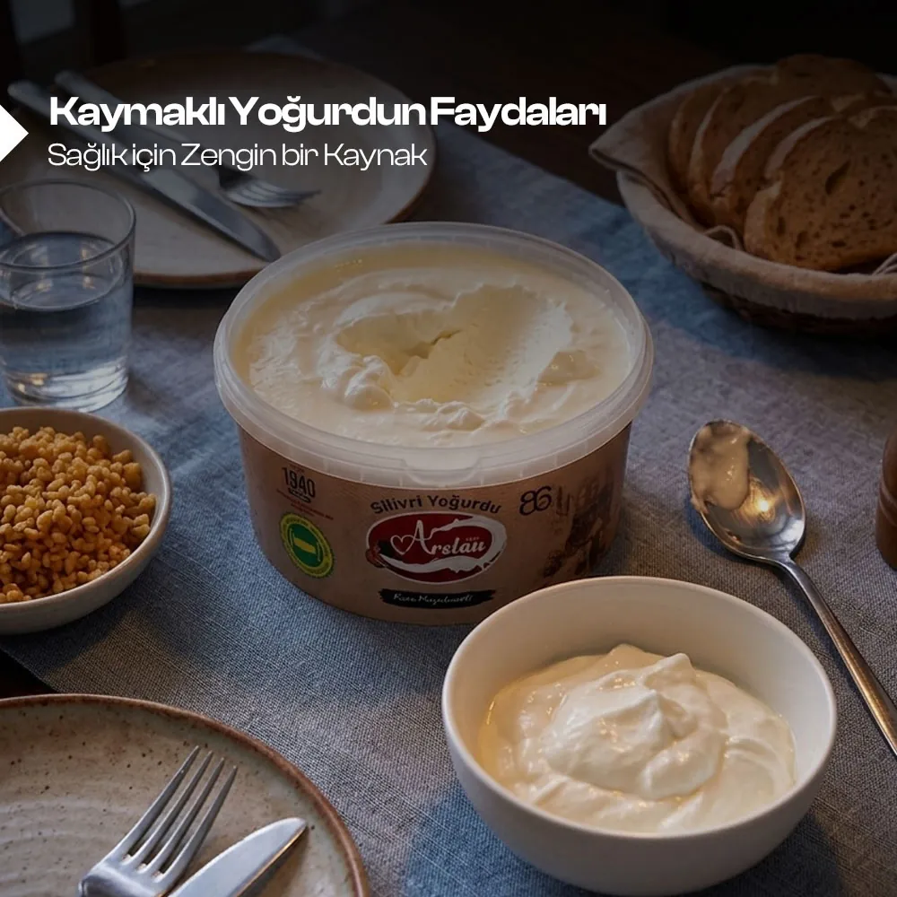 Kaymaklı Yoğurdun Faydaları Sağlık İçin Zengin Bir Kaynak 
