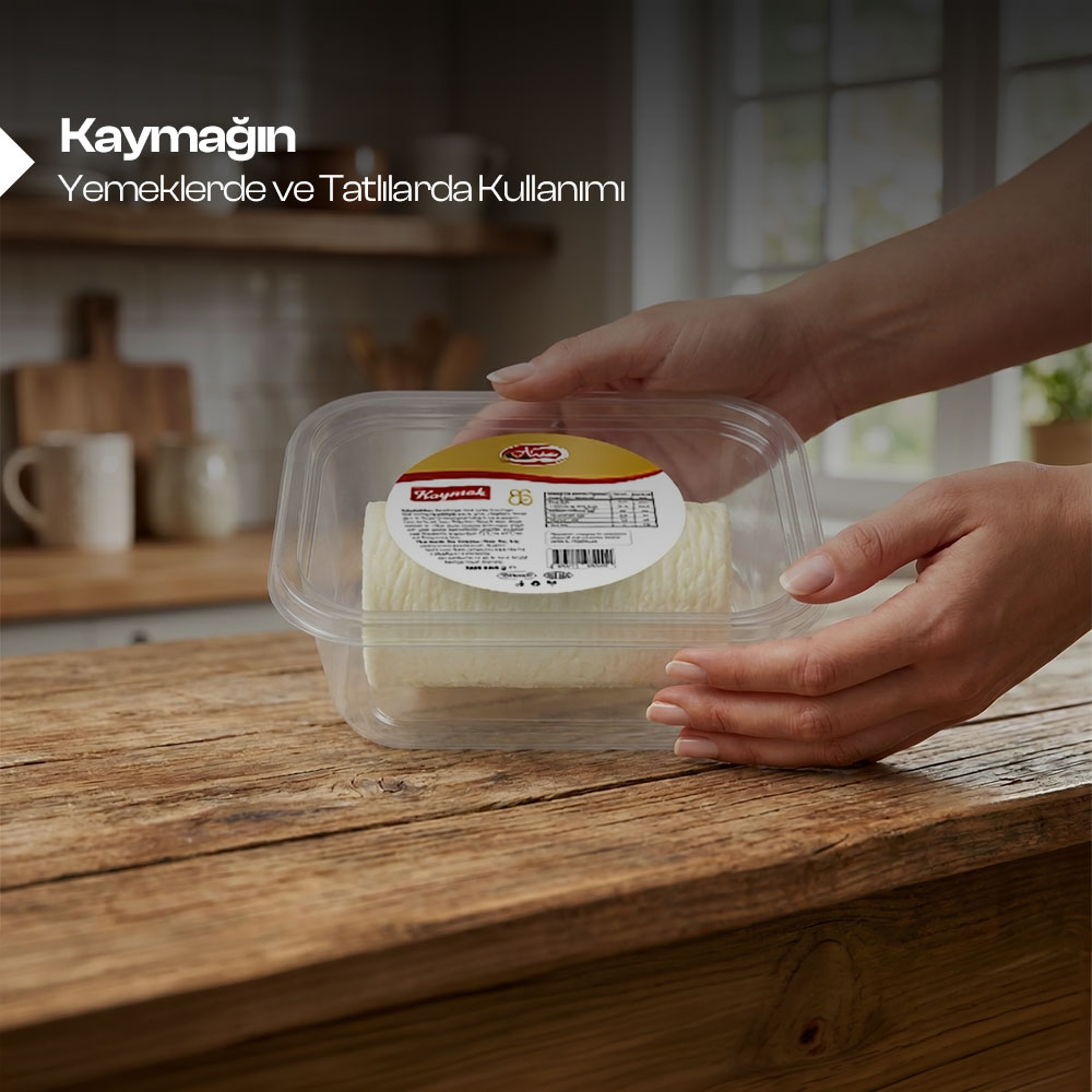 Kaymağın Tatlılar ve Yemeklerde Kullanımı 