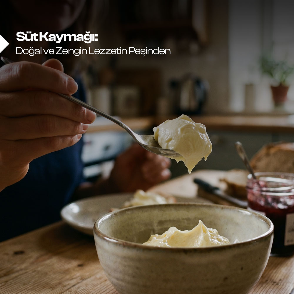 Süt Kaymağı Doğal ve Zengin Lezzetin Peşinden 
