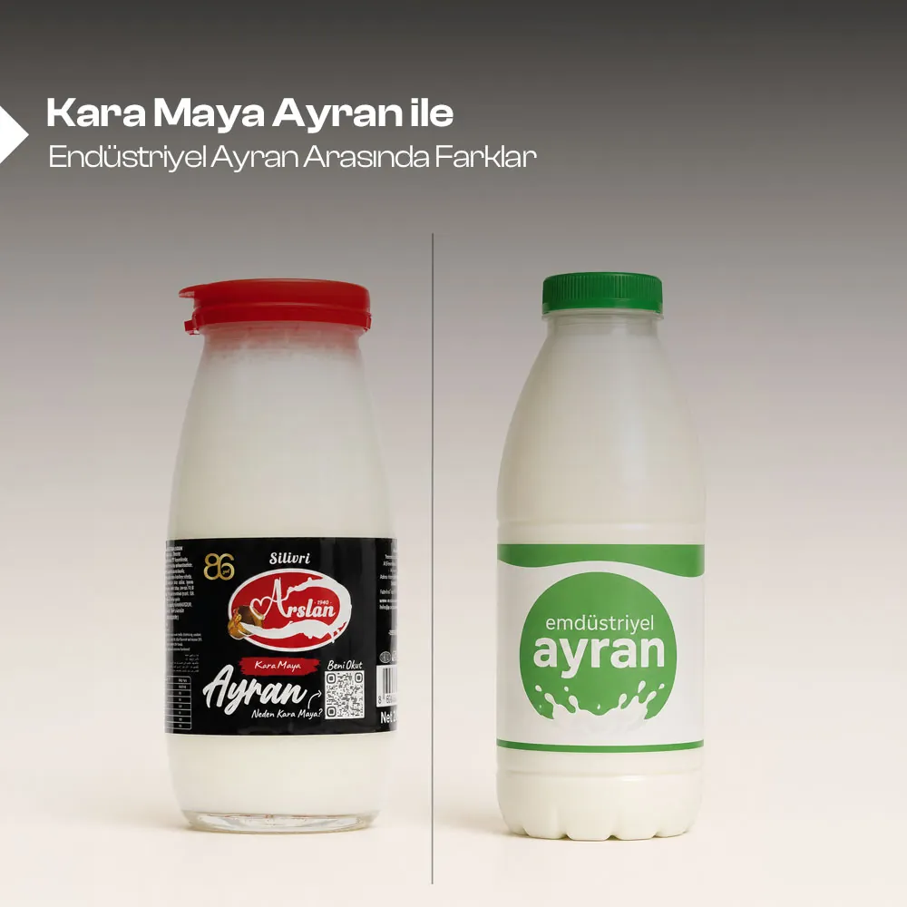 Endüstriyel Ayran ile Kara Maya Ayranı Arasındaki Farklar 