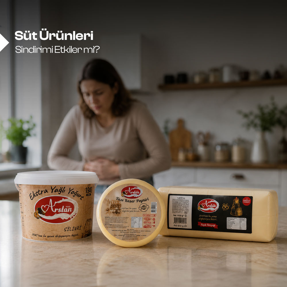Süt Ürünleri Sindirimi Etkiler mi? 