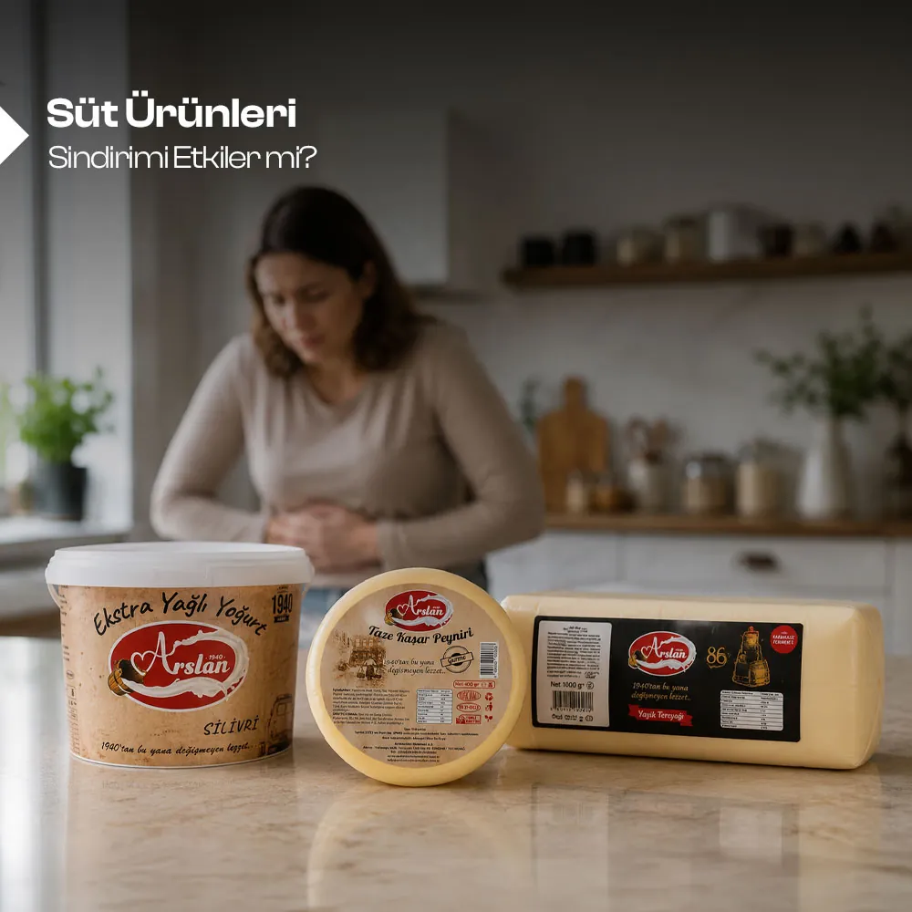 Süt Ürünleri Sindirimi Etkiler mi? 