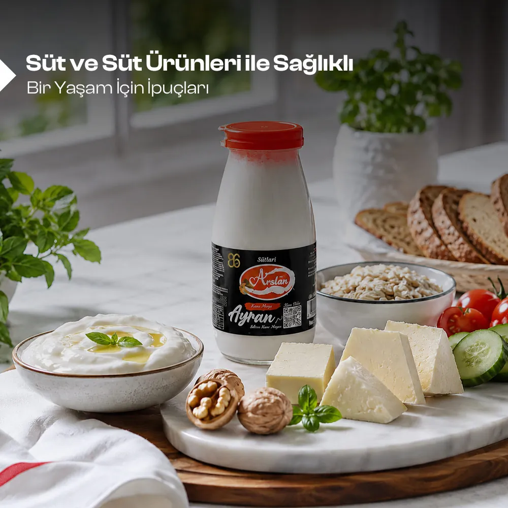 Süt ve Süt Ürünleri ile Sağlıklı Bir Yaşam İçin İpuçları  