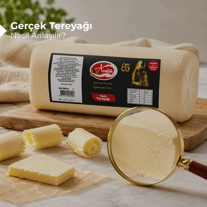 Gerçek Tereyağı Nasıl Anlaşılır? 